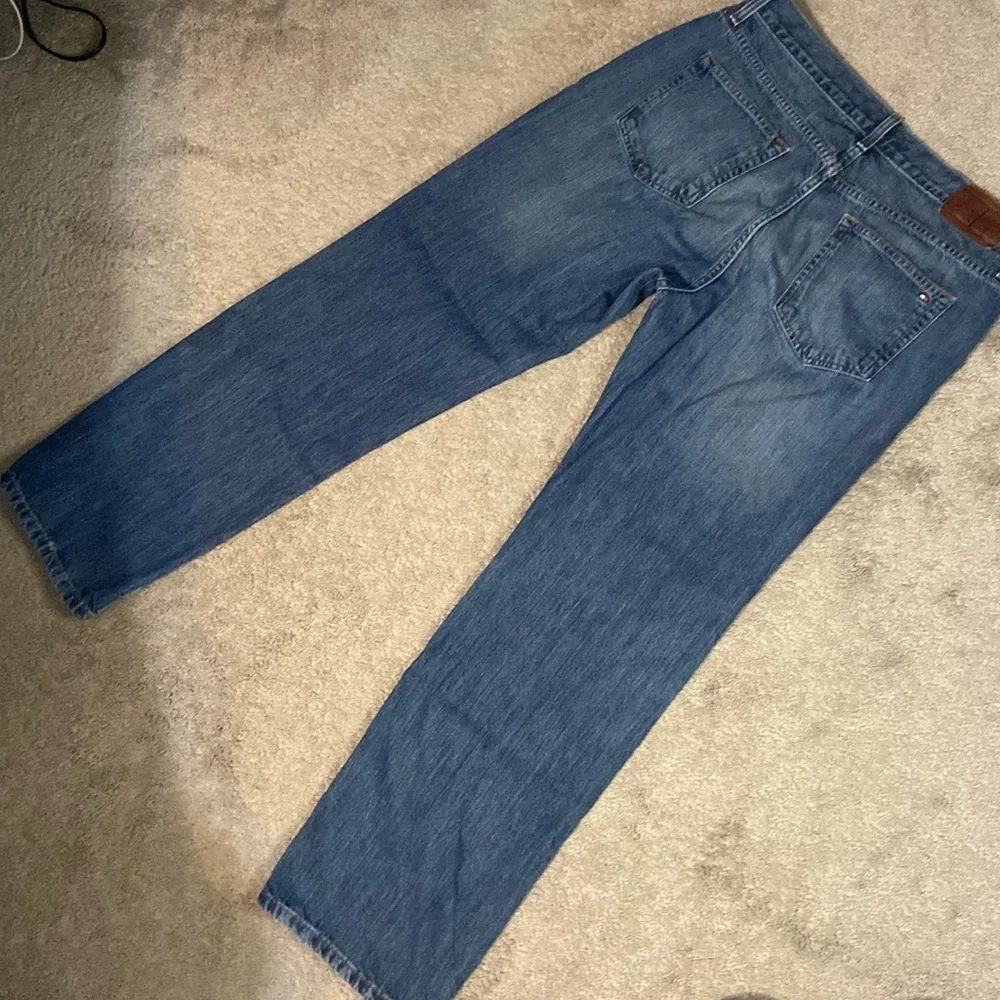 Tommy Hilfiger Relaxed Fit Straight Leg Men's Denim Jeans 35 x 32